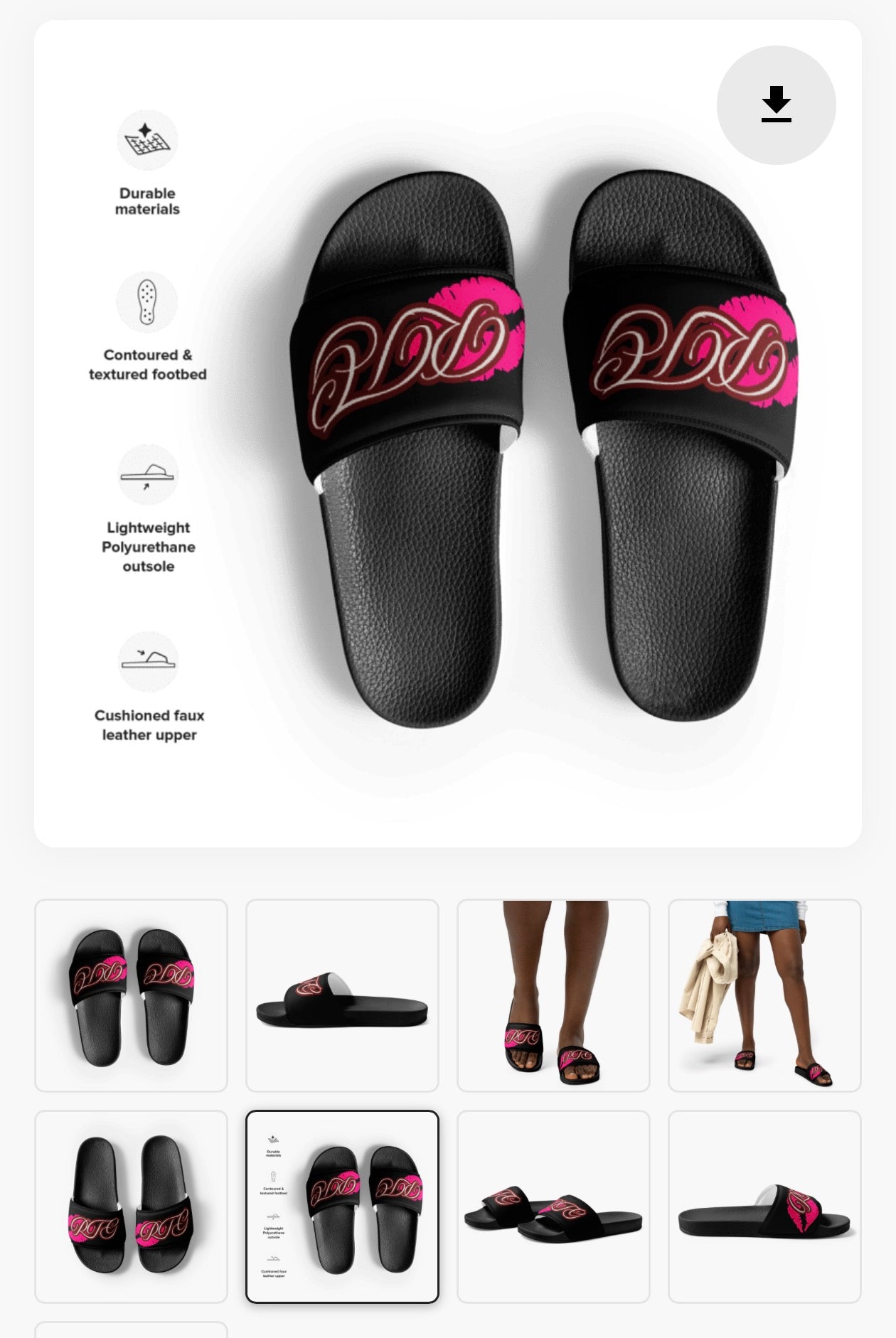 Women's slides